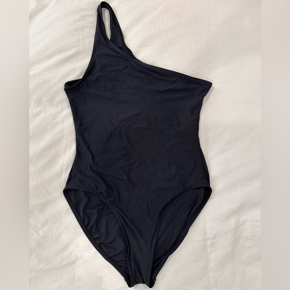 Norma Kamali Other - Norma Kamali- One Shoulder Black One Piece